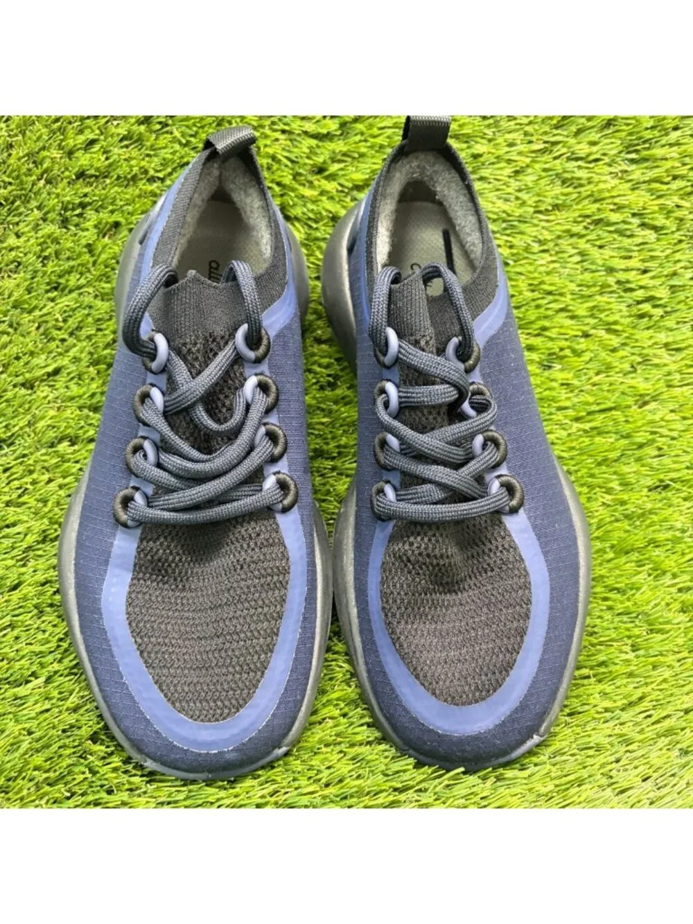 Allbirds Trail Runner SWT Womens Size 6.5 Blue Black Athletic Shoes Sneakers